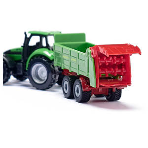 Siku Tractor With Universal Manure Spreader